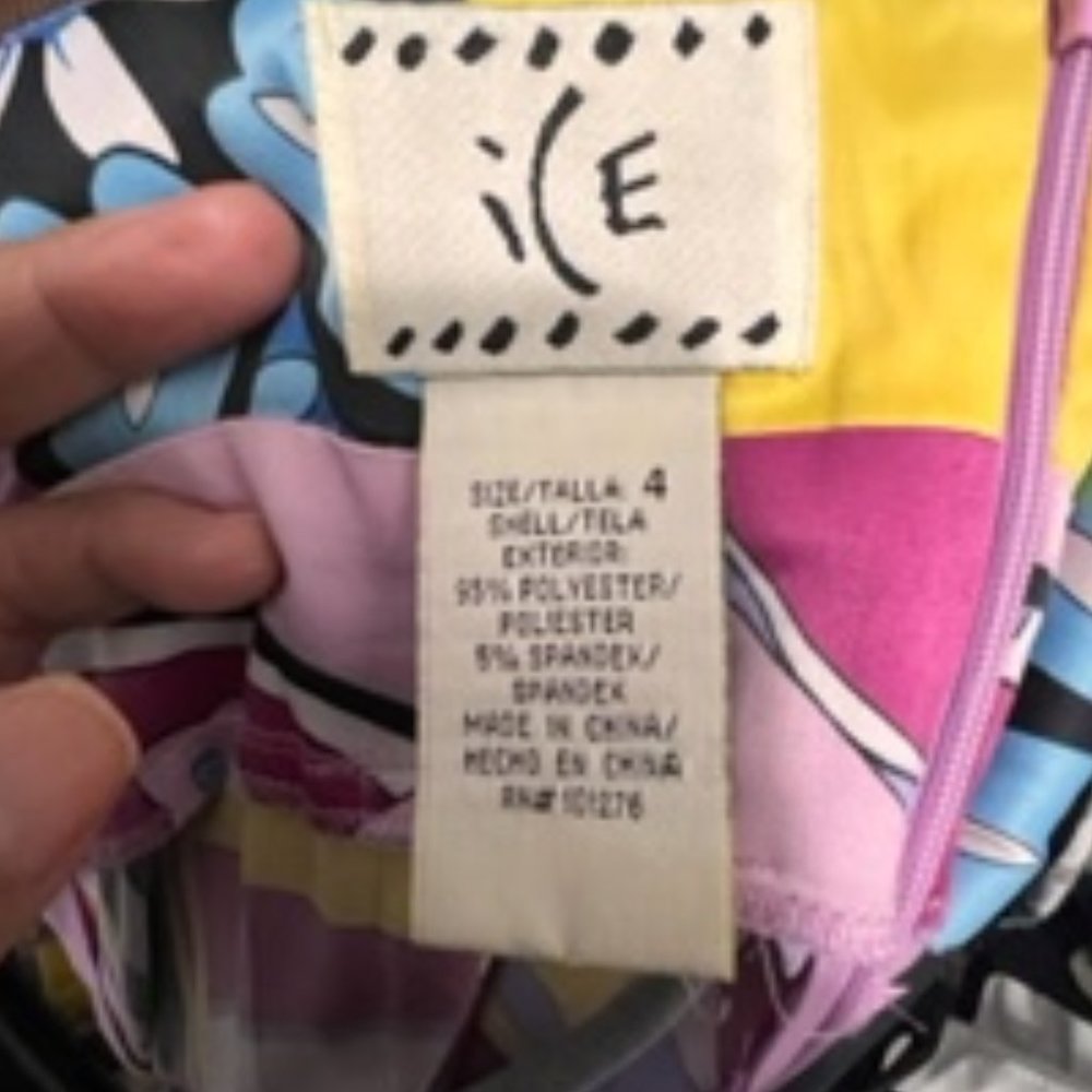 Ice sundress size 4 multicolored - Picture 3 of 3